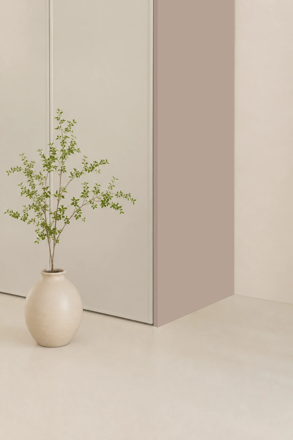 Detailvisualisierung einer PAX-Seite im Dekor Mandelbeige